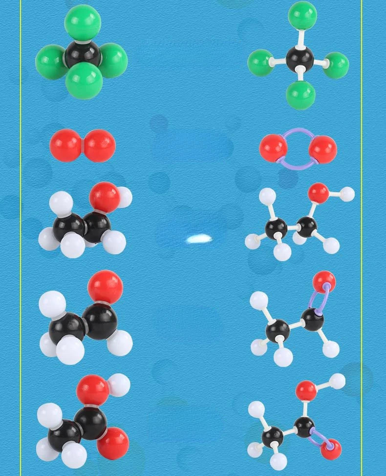 1 Box Chemical Molecular Structure Model Set