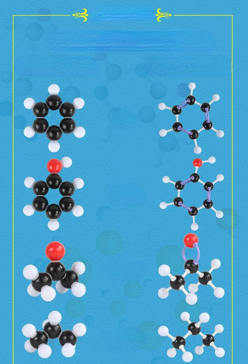 1 Box Chemical Molecular Structure Model Set