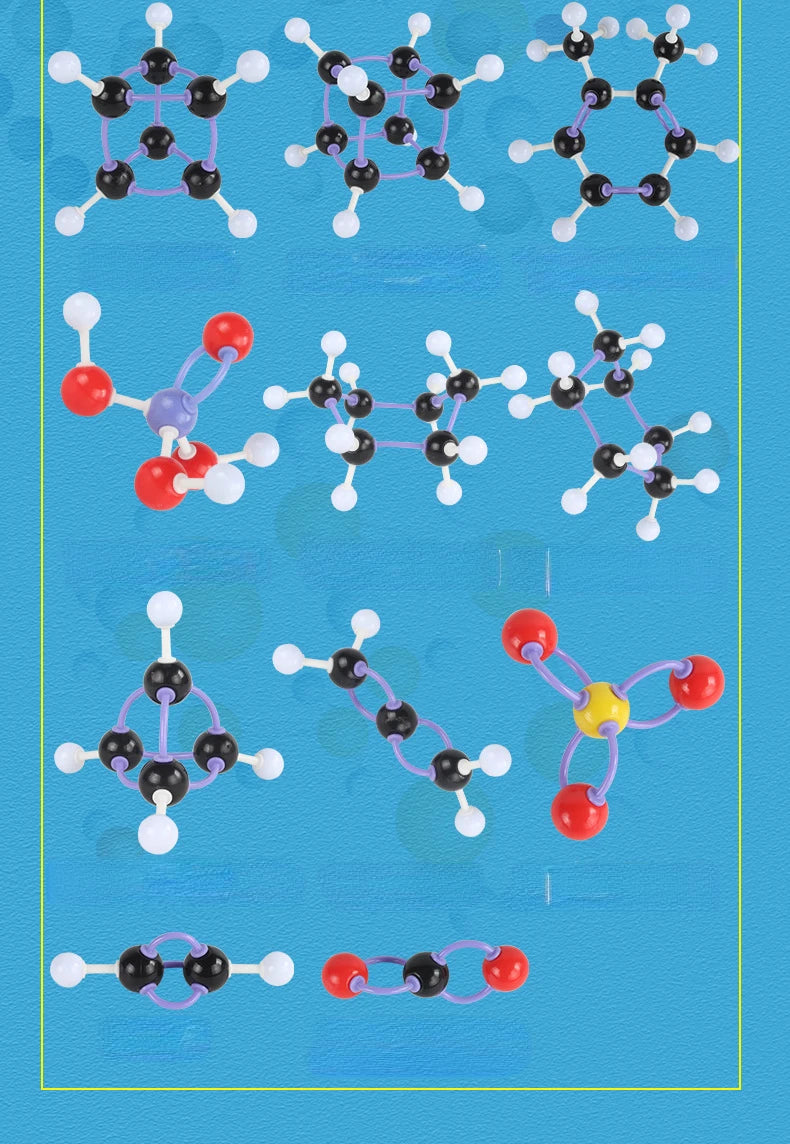 1 Box Chemical Molecular Structure Model Set