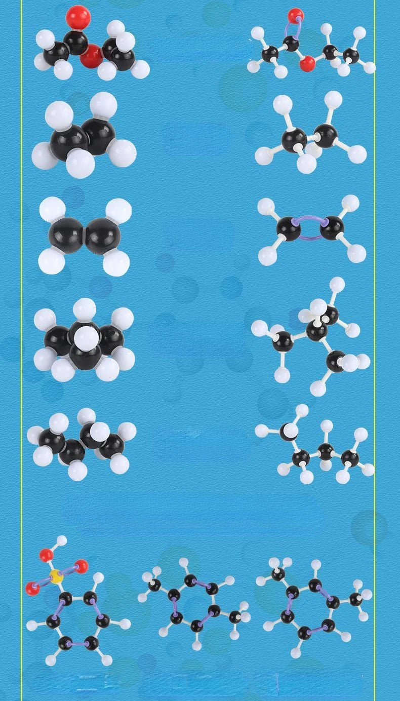 1 Box Chemical Molecular Structure Model Set